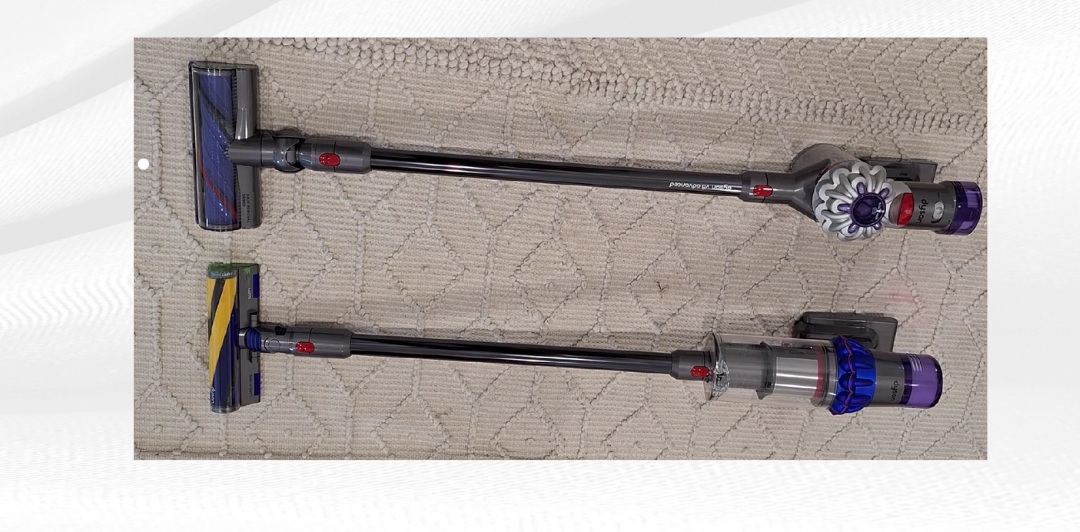 Dyson v8 vs V15 SUOMI